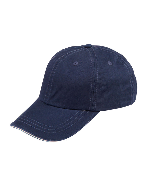 Washed Polo Sandwich Cap