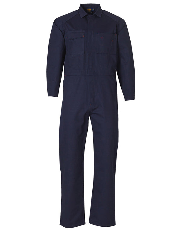 Mens Cotton Drill Coverall-Stout