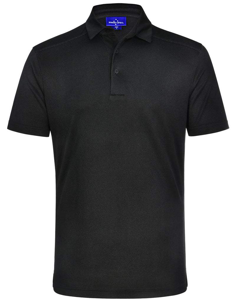 Mens Corporate Bamboo Charcoal Short Sleeve Polo Shirt