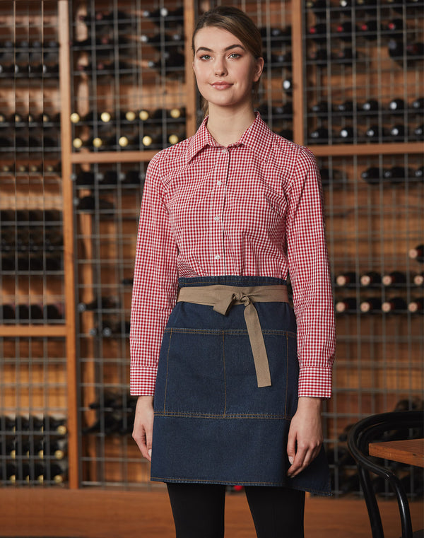 East Village Denim Half Apron