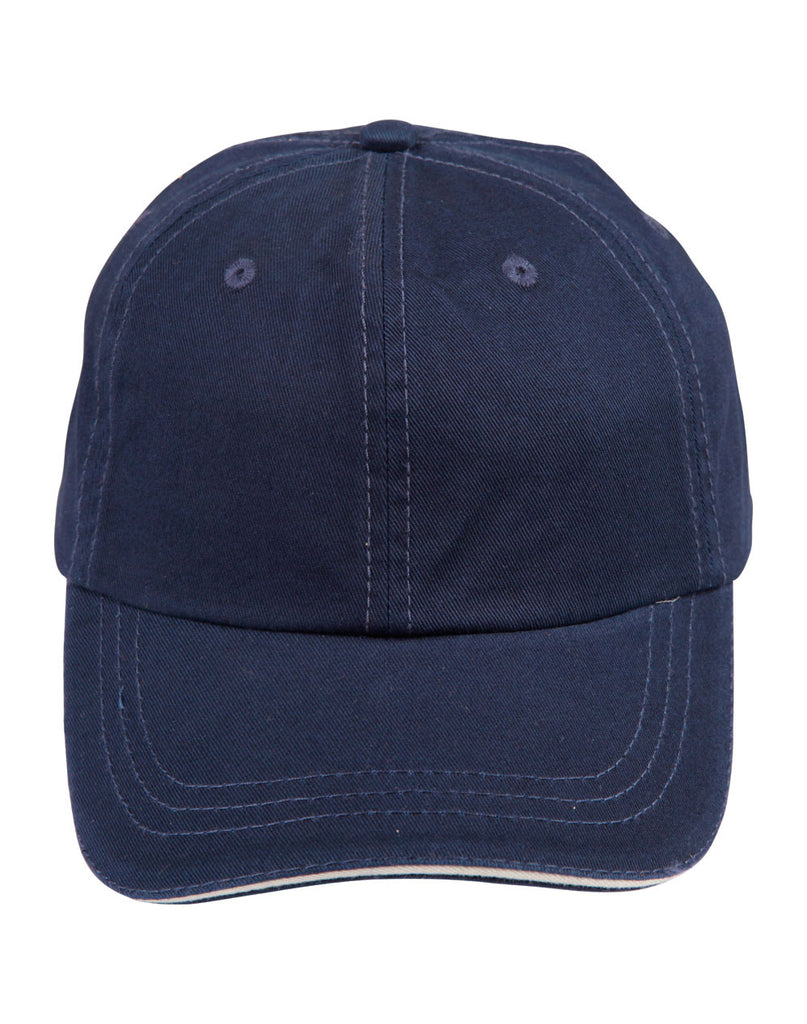 Washed Polo Sandwich Cap