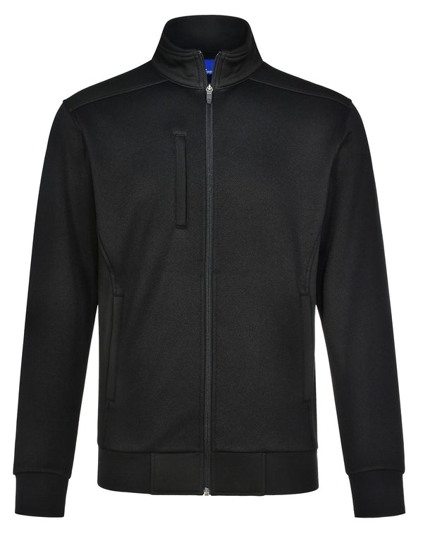 Mens Jaquard Fleece Bomber Jacket