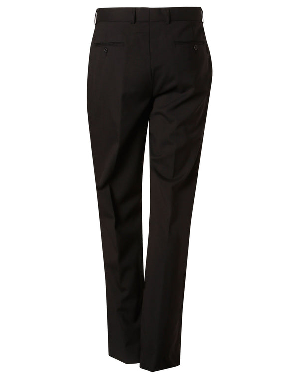 Mens Stretch Wool Blend Pants