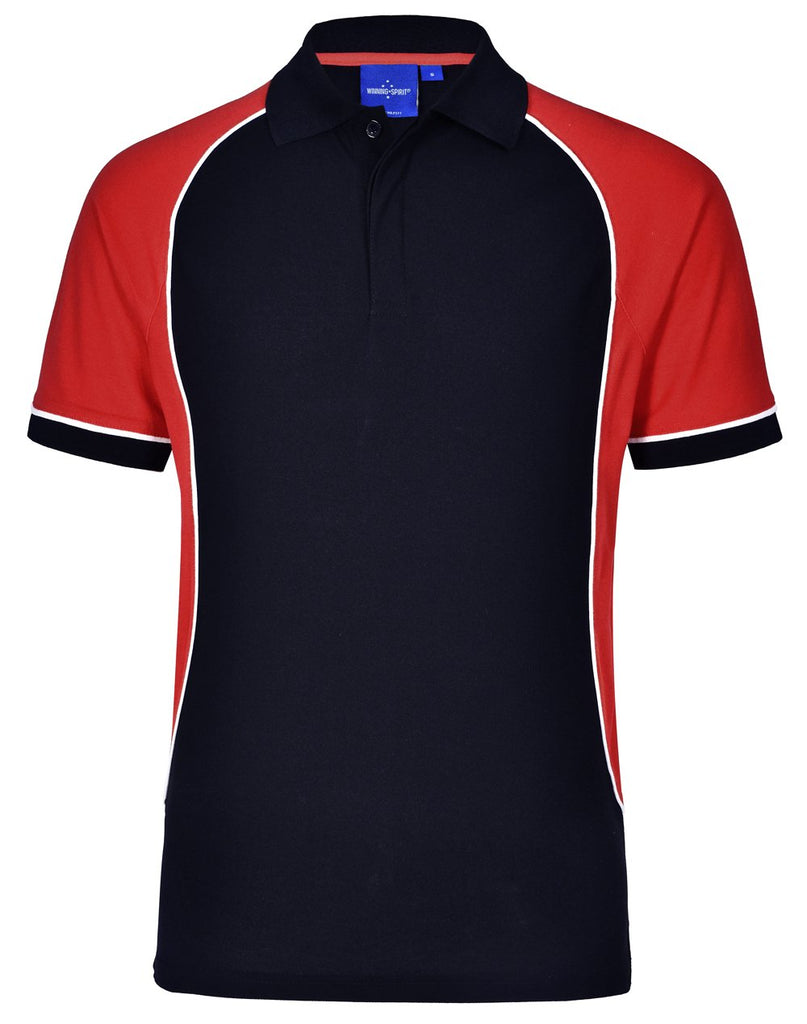 Polo shirts red white cheap black