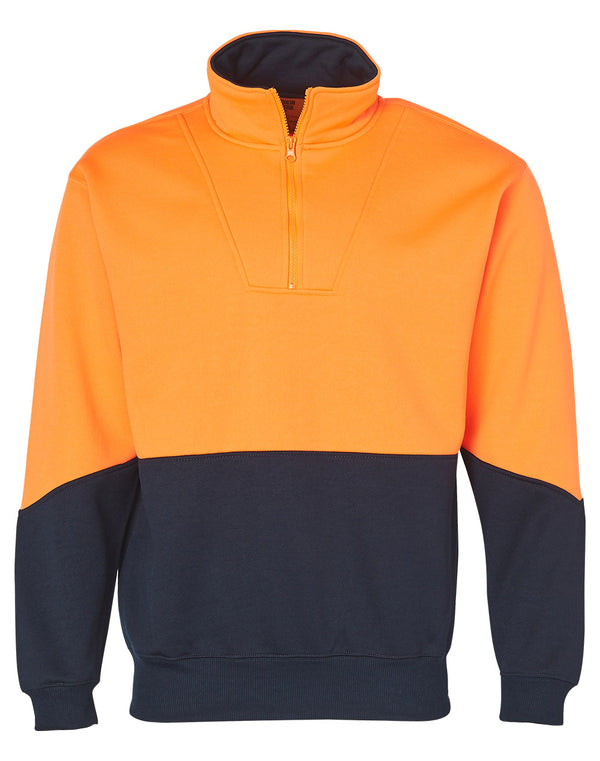 Hi-Vis Long Sleeve Fleece Sweat