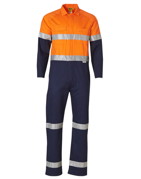 Mens Two Tone Taped Cotton Coverall