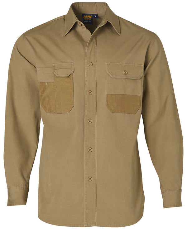 Durable Long Sleeve Work Shirt