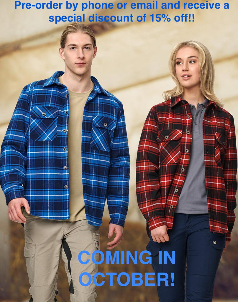 Uniex Quilted Flannel Style Jacket